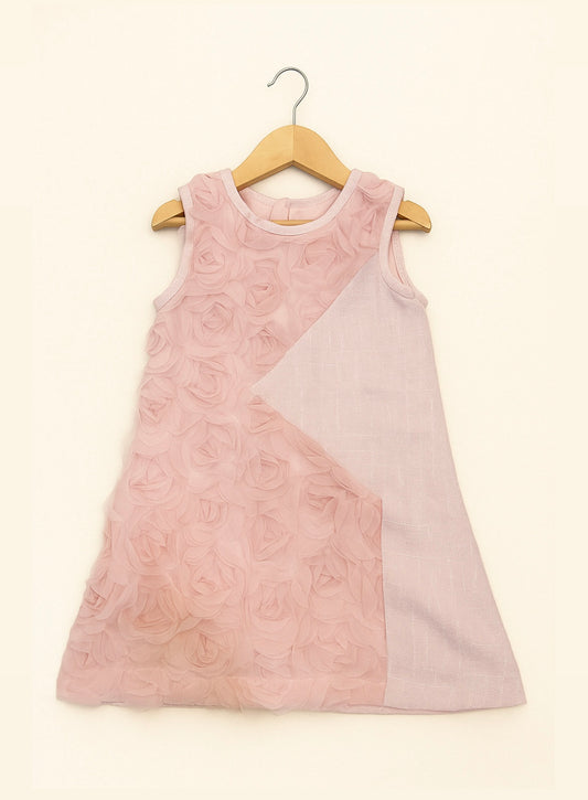 Pink Flower Dress